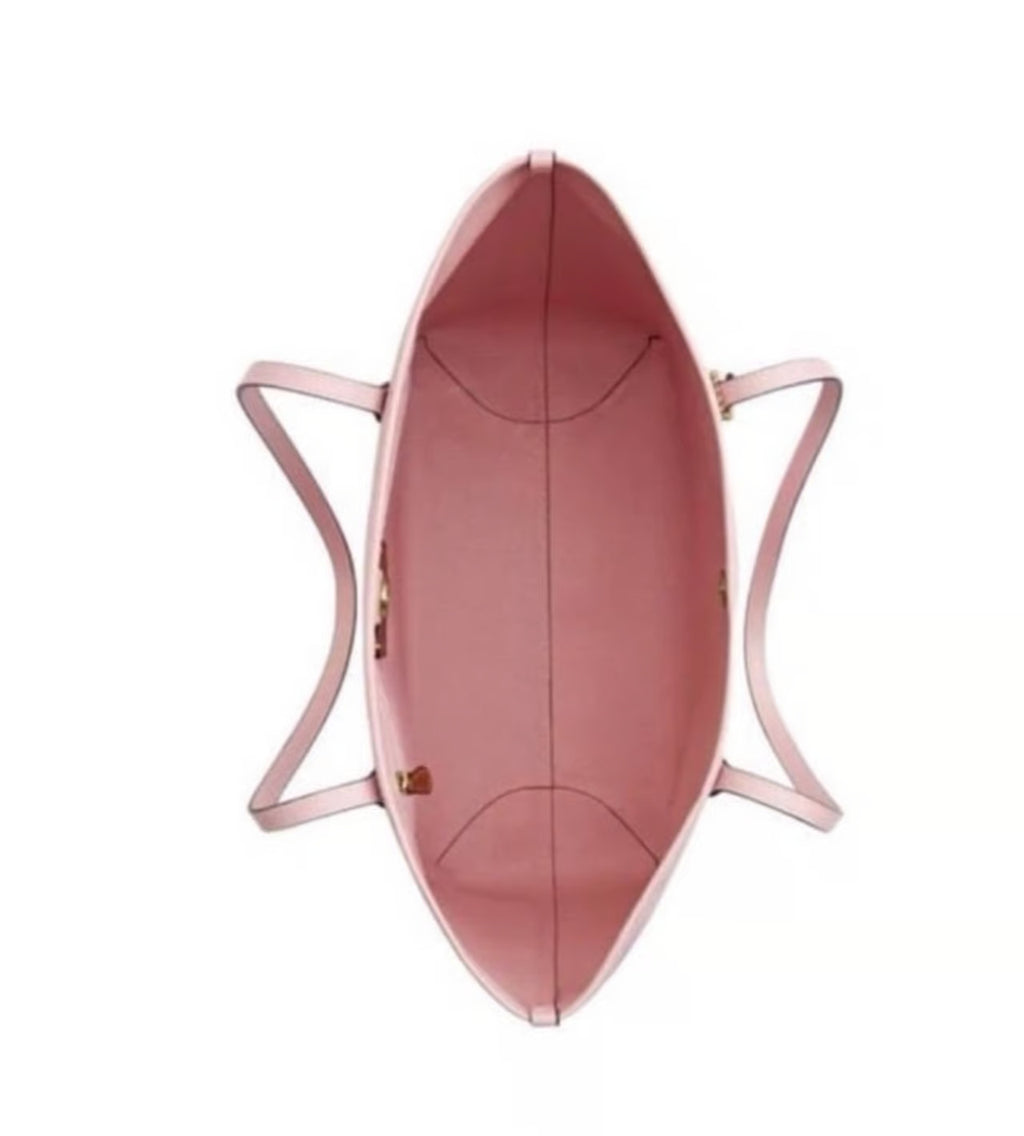 Tote Bag Stylish Shoulder Handbag for Women Size 16 * 11 inch  Durable & Spacious Color (Pink)