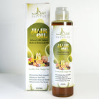 Alif Organics Natural Hair Oil | Infused with Herb & Botanical Oils | Promotes Growth & Reduces Hair Fall | 200ML