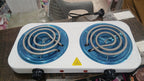 Double Electric Stove – 2000 Watt Dual Hot Plate Cooker with Twin Coil Burners | Fast Heating, Energy-Efficient Electric Cooking Stove for Home, Hostels & Outdoor Use