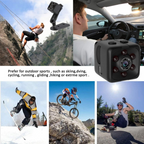 SQ6 Mini Spy Camera – HD Portable High Quality Security Camera with Night Vision & Two Stand Holders