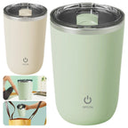350ml Stainless Steel Automatic Self Stirring Mug Coffee Milk Juice Mixing Cup Magnetic Stirring Cup For Home Office And Travel (Random Color)