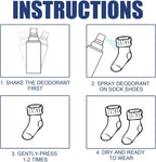 Footwear Deodorant Spray Shoe Deo Odor Control Fresh Spray (100ml)