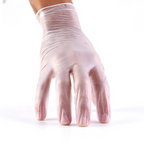 Safety Fine Disposable Vinyl Gloves – Clear, Powder-Free | Food Prep & Hygiene Use