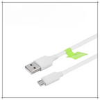 Infinix Copper Fast Charging Micro USB Data Cable – Durable White Charging & Sync Cable for Android Devices
