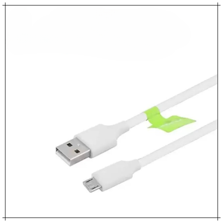 Infinix Copper Fast Charging Micro USB Data Cable – Durable White Charging & Sync Cable for Android Devices