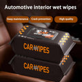 Premium Car Interior Cleaning Wipes – Quick Shine, Dust Removal & Streak-Free (40 Wipes In 1 Box)