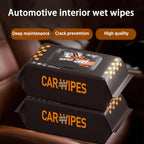 Premium Car Interior Cleaning Wipes – Quick Shine, Dust Removal & Streak-Free (40 Wipes In 1 Box)