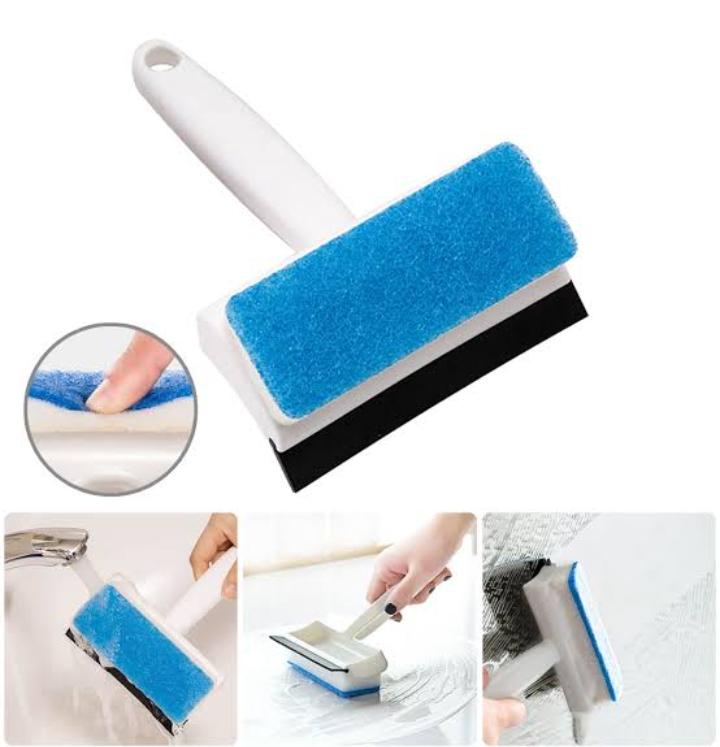 Foam Wiper for window| Glass Cleaning Brush / Squeegee Rubber Window Wiper Cleaner(random color )