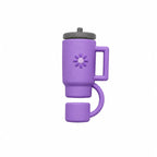 Silicone Stopper Compatible with 40oz Tumbler | Spill-Resistant Straw Cover | Random Color