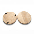 White & Brown Wooden Patra Board – Roti, Chapati & Paratha Making Base
