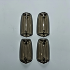 Premium Indicator Cover for 70cc Bikes – Crystal White & Smog
