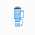 Silicone Stopper Compatible with 40oz Tumbler | Spill-Resistant Straw Cover | Random Color