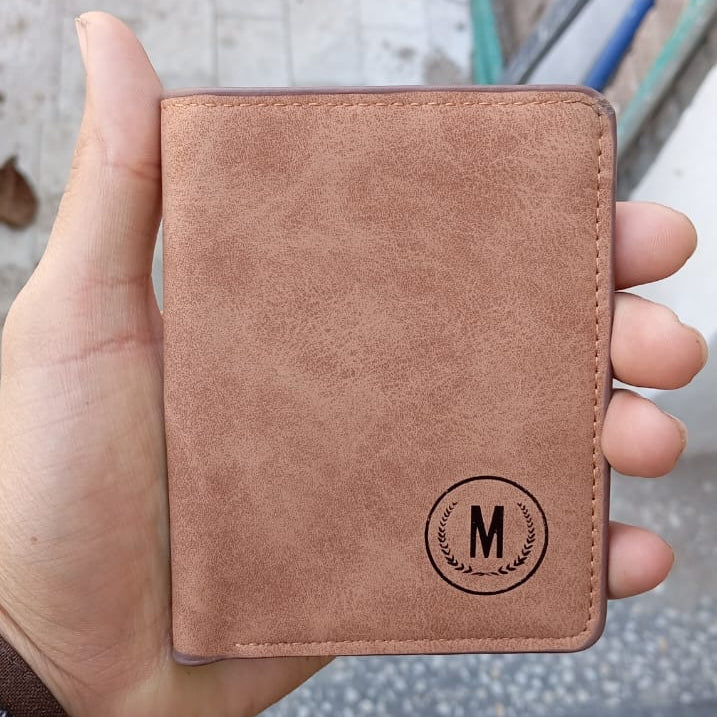 GU II Male Short Thin Man Wallet Providing Stylish Design Comfortable Use Durable Quality