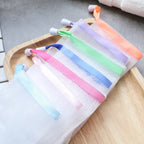 Soap Drain Net Pouch For Easy Lather, Quick Drying And Long-Lasting Soap Use | Reusable Mesh Soap Saver Bag For Bathroom (Random Color)