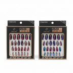 24 Pcs Professional Manicure Artificial Nails – Salon-Quality Press-On Nail Set
