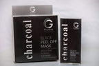 GLOWRY Charcoal Black Peel Off Mask for Deep Cleansing & Detox | Natural Bamboo Charcoal Face Mask for Blackhead Removal & Skin Brightening