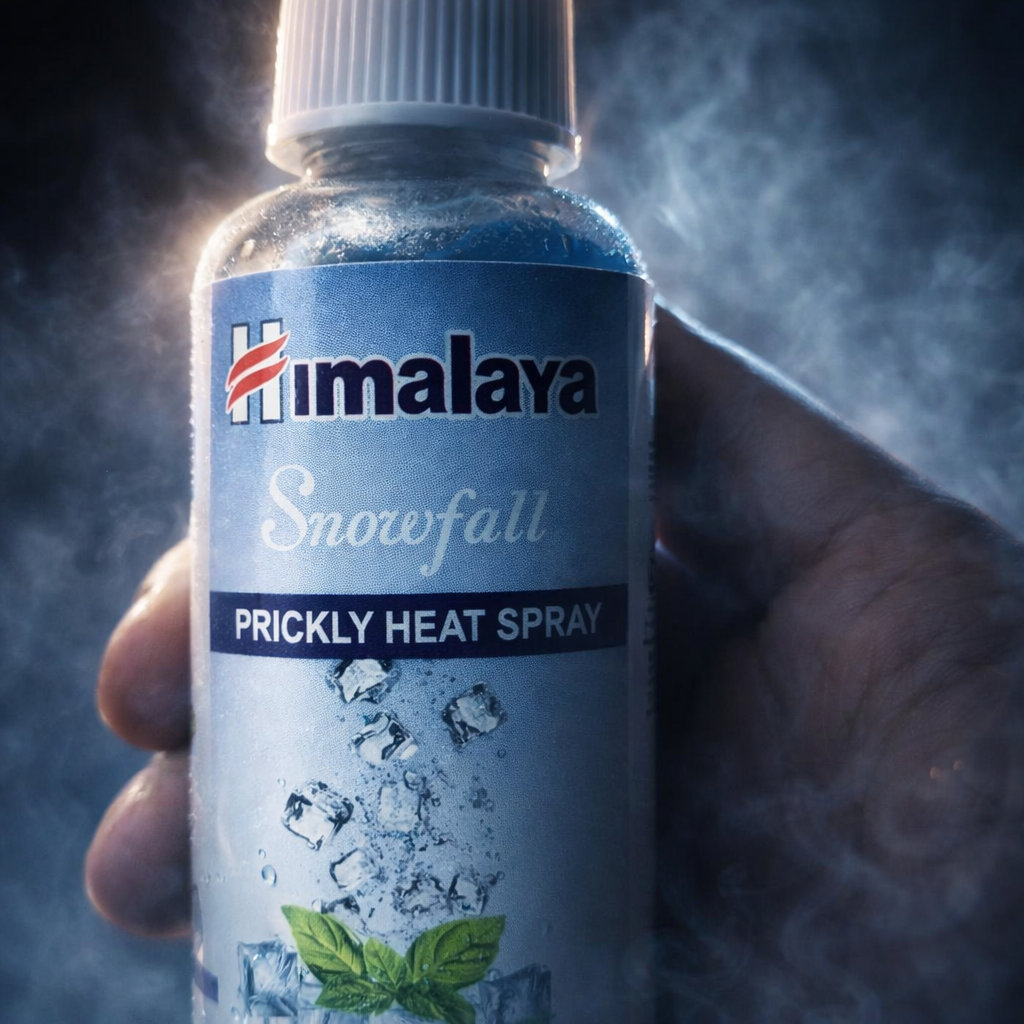Himalaya IceCool Body Relief Spray – Instant Cooling Relief for Garmi Dana & Summer Skin Irritation