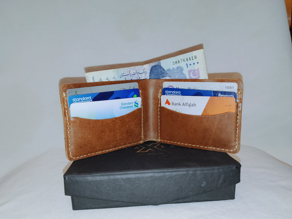 Men’s Rugged Leather Wallet – Premium Durable Design