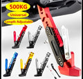 Universal Adjustable Aluminum Motorcycle Kickstand – CNC Side Stand