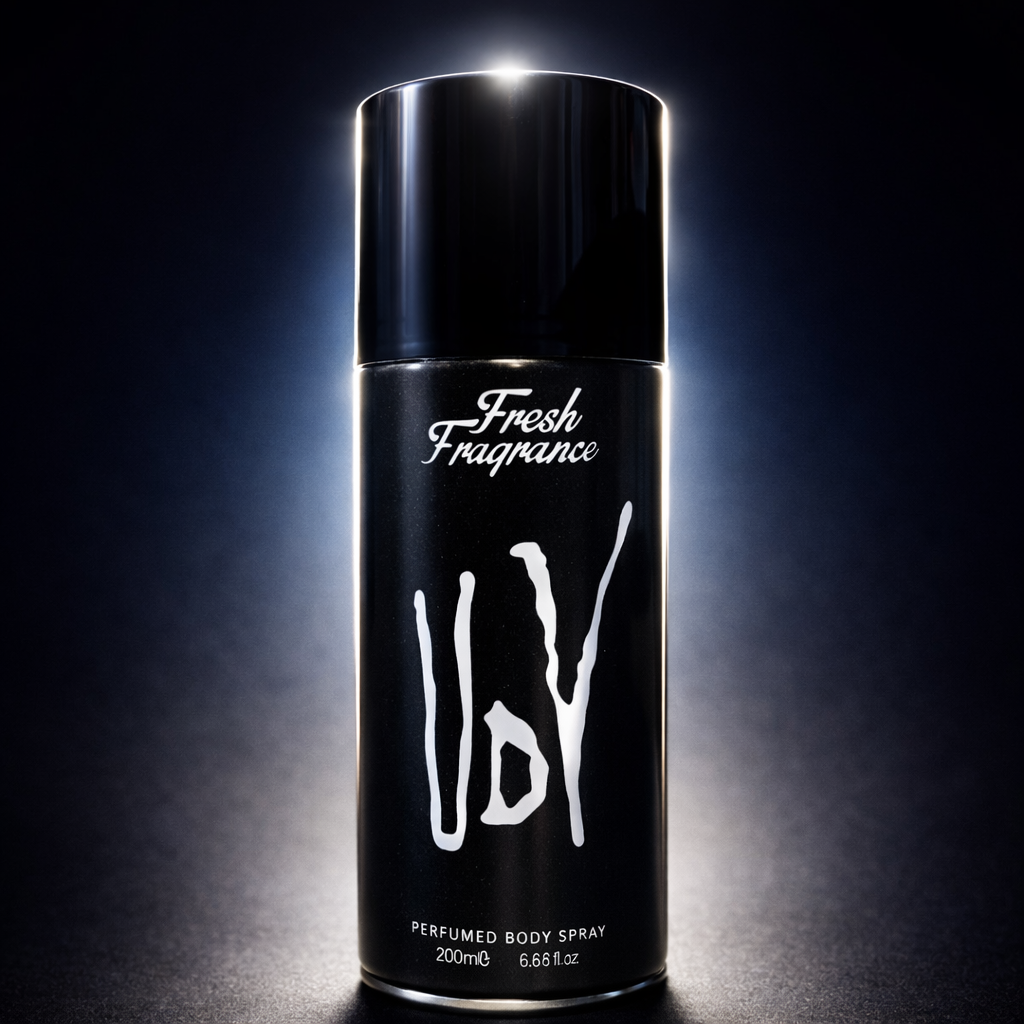 UDV Perfumed Body Spray – Fresh Fragrance for Confident Everyday Elegance (200ml)