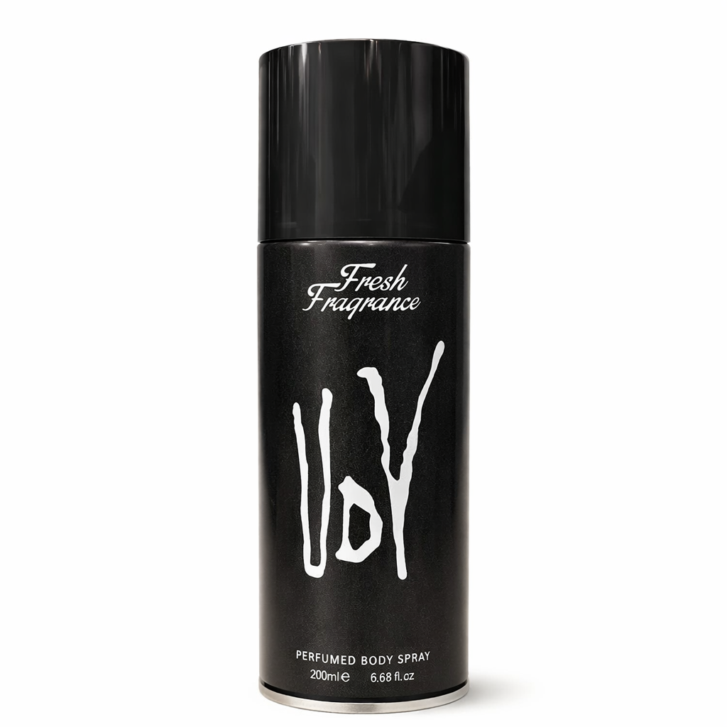 UDV Perfumed Body Spray – Fresh Fragrance for Confident Everyday Elegance (200ml)