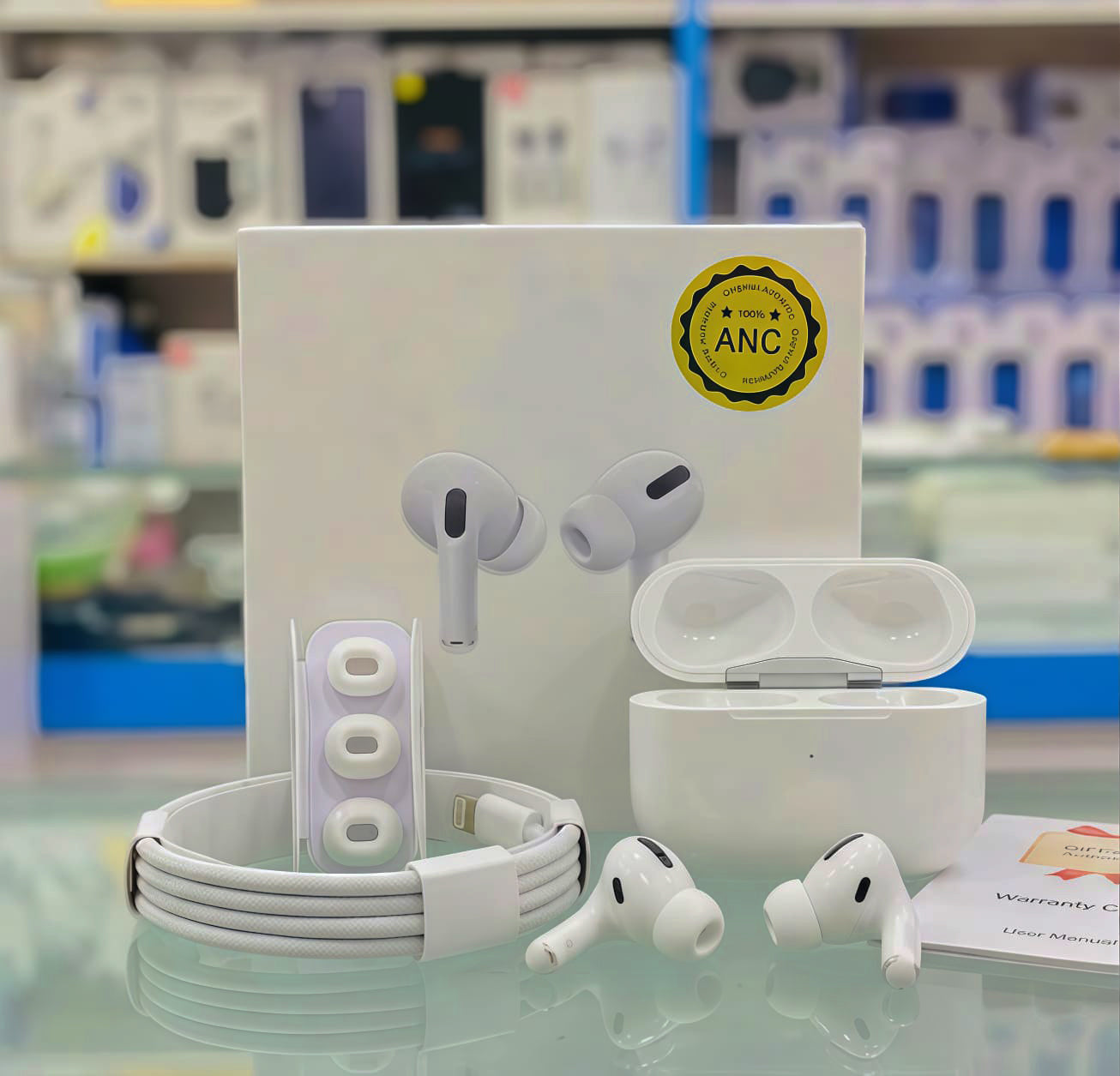 AirPods Pro 2nd Generation Replica Wireless Earbuds – Premium Bluetooth Earphones with Charging Case