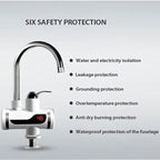 Electric Kitchen Instant Water Heater Tap – Instant Hot Water Faucet | Fast Heating Tankless Faucet