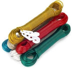 20M PVC Coated Metal Laundry Rope with Tensioner – Strong Outdoor Clothesline Wire (Random Color)