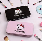 Cute 7 Piece Makeup Foundation Powder Eye shadow Brushes Set