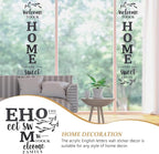 3d Wall art Welcome to Our Home the Sweet Family Wall Decoration for Home Office Dorm
