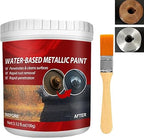 Rust paint Metallic Paint  Anti Rust Protection Coating for removing rust from metal (with brush )Steel Box - 300gm