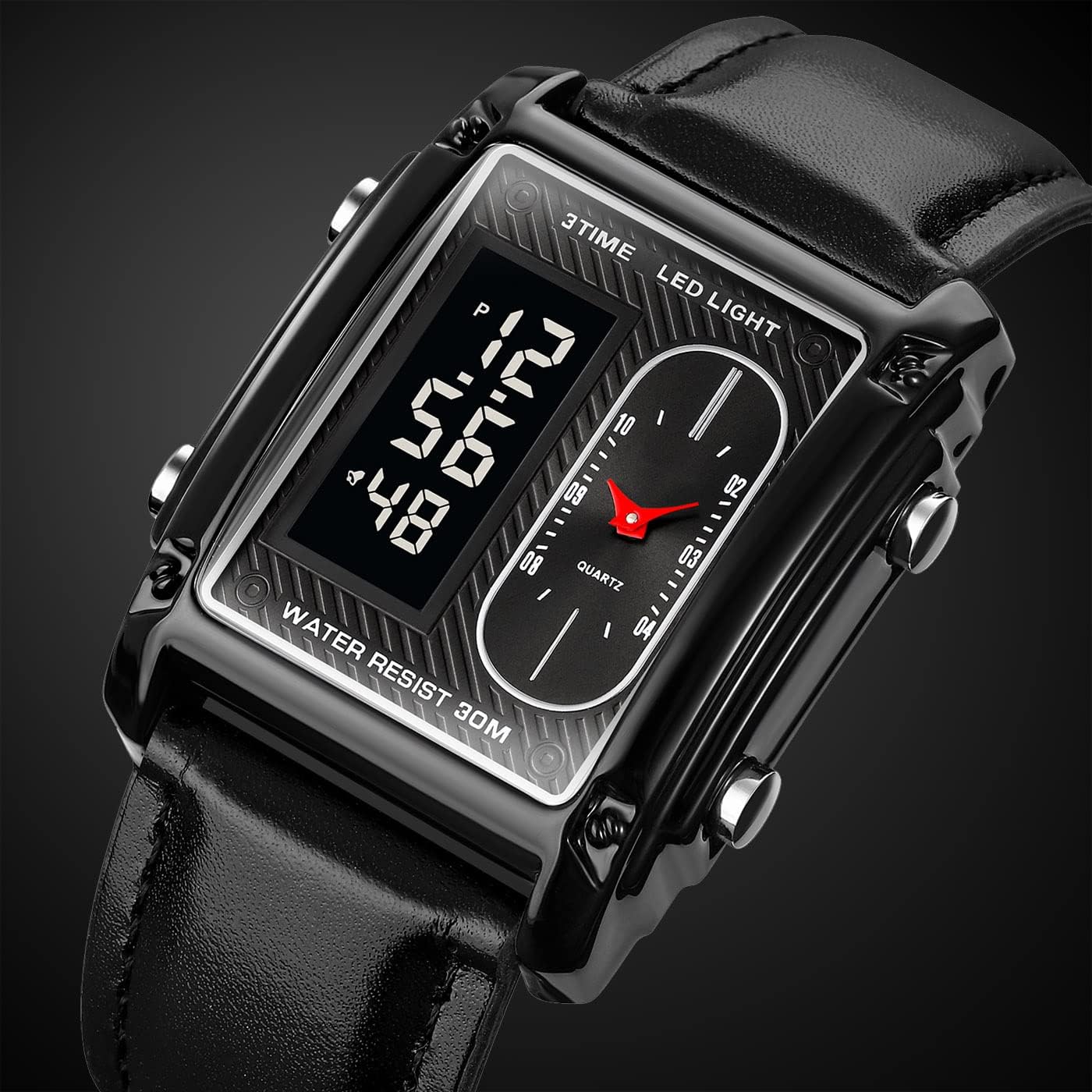 Original Skmei 1868 Boys New Style Design Famous Watch Digital Analog Mens Wrist Watches for Men Luxury Watch - Without Box