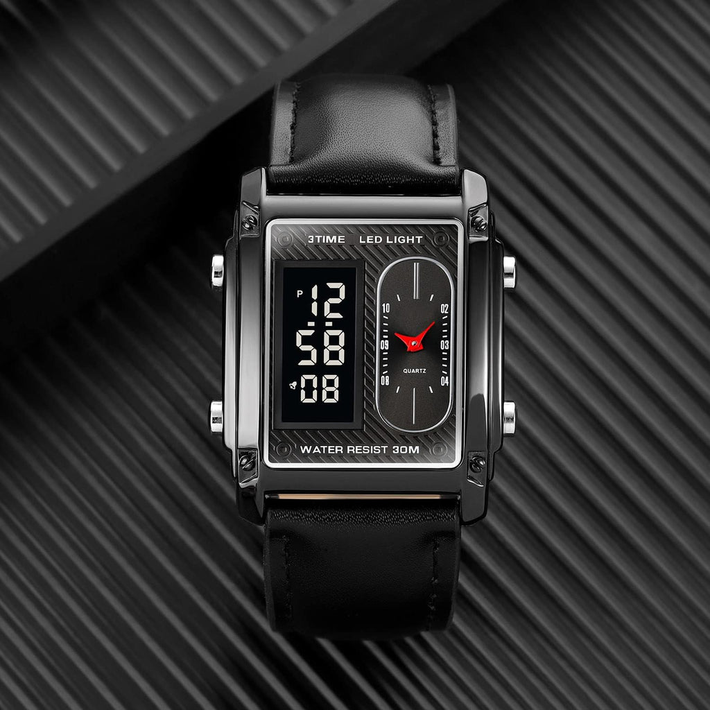 Original Skmei 1868 Boys New Style Design Famous Watch Digital Analog Mens Wrist Watches for Men Luxury Watch - Without Box