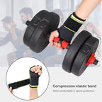 Professional Wrist Support Sleeve Half Finger Wrist Band Palm Support For Sports And Daily Use
