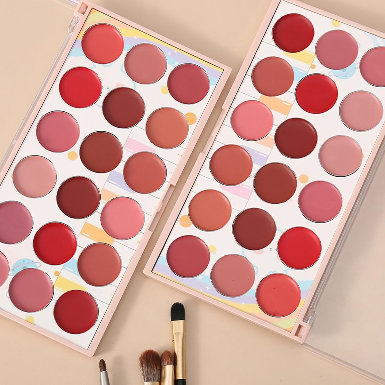 Moccallure Professional 18-Colors Lipstick Kit – Long-Lasting, Hydrating &amp; Compact | Unisex Makeup Set