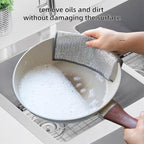 Dish washing Cleaning cloth | Wire Dish washing Rugs for Wet and Dry Kitchen