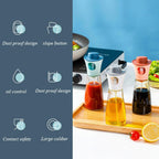 Oil Spray Dispenser / Oil Spray Bottle Pump for Cooking, BBQ, Baking, Frying, Salad (Random color) 170ml