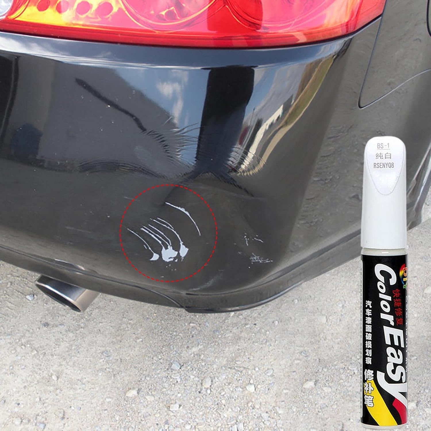 1 Pc Car Scratch Repair Pen, Deep Erase and Fill Scratches with Easy &amp; Quick Paint Automotive Pen for Cars, Vehicles (Random Color)
