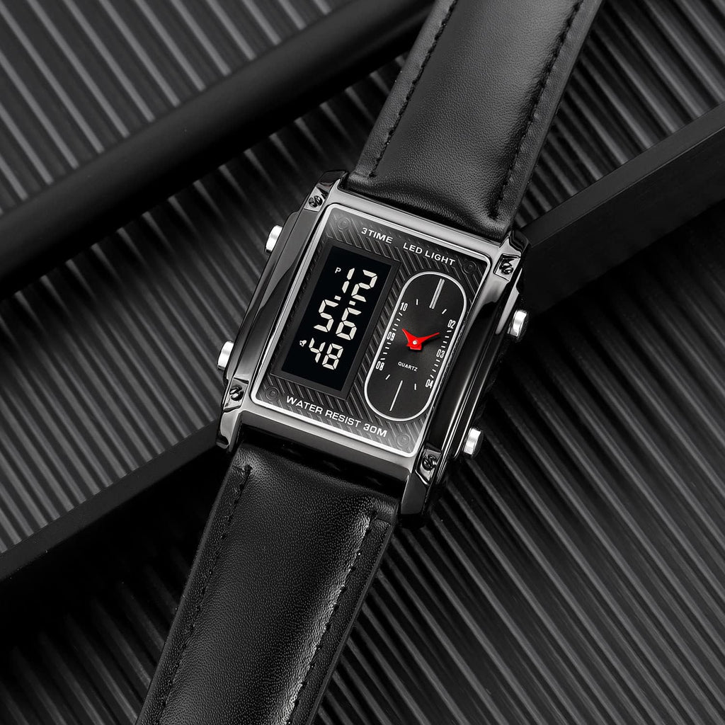 Original Skmei 1868 Boys New Style Design Famous Watch Digital Analog Mens Wrist Watches for Men Luxury Watch - Without Box