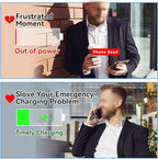 Emergency Keychain Portable Charger power bank (random color)