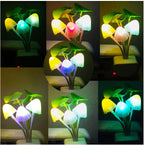 Mushroom LED Night Light For Home  ( random color )