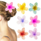 Pack of 3 - Flower Hair Clip Colorful Hair Band For girls &amp; Women
