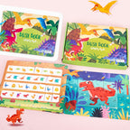 Busy Book, Quiet Book, Toddler Busy Book, for 2-4 Years Old Preschool Activity Toy Books Help Develop Learning Skills,(Only Math )