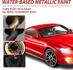 Rust paint Metallic Paint  Anti Rust Protection Coating for removing rust from metal (with brush )Steel Box - 300gm