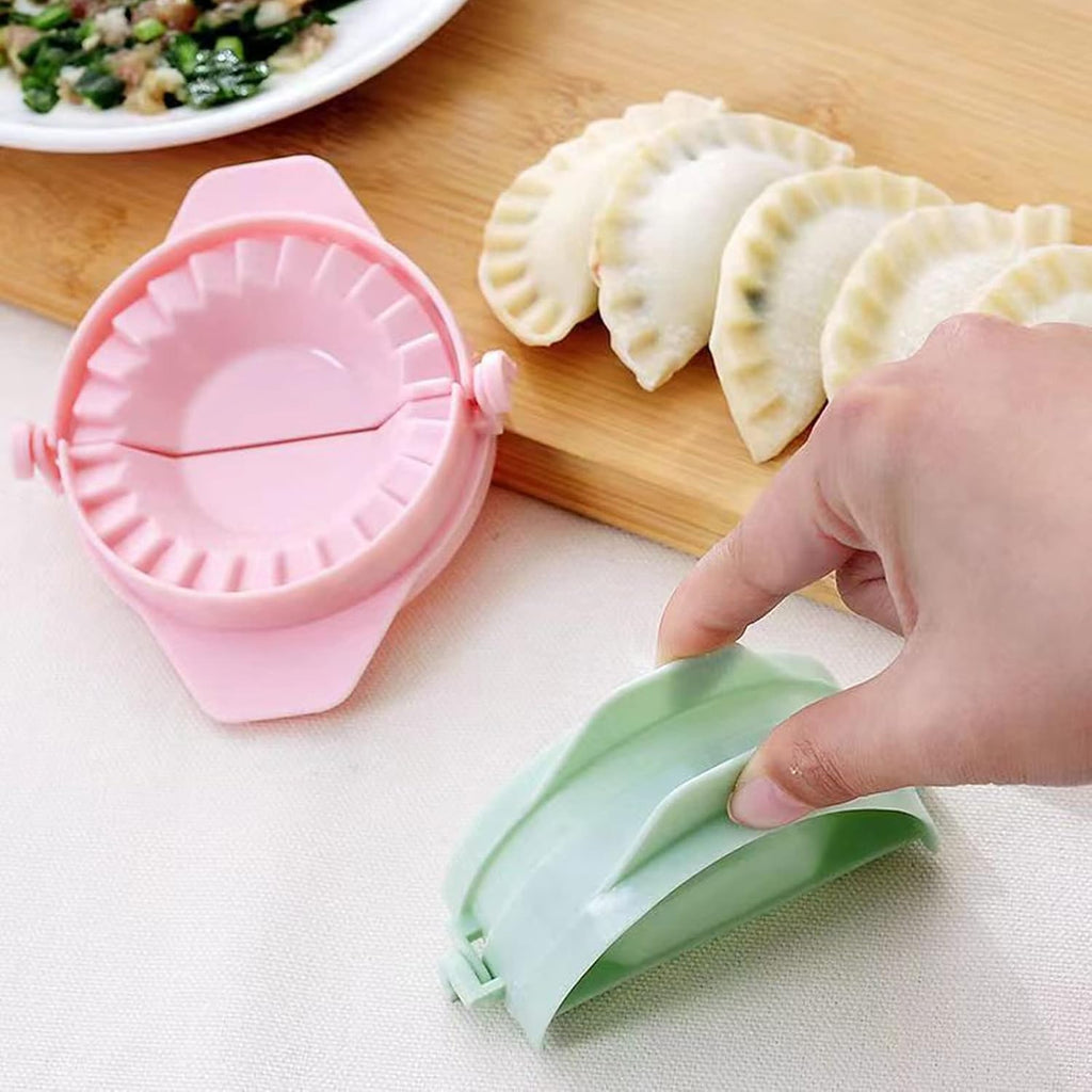 Samosa Maker &amp; Dumpling Shaper – Dough Press Mold for Samosas, Dumplings, Gujiyas, and Stuffed Pastries | Easy-to-Use Kitchen Tool | Random Color