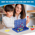 4 IN A ROW Board Game for Kids / Travel Board Game / Board Games Indoor &amp; Outdoor, Perfect as a Party Game (random color )