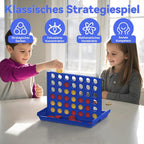 4 IN A ROW Board Game for Kids / Travel Board Game / Board Games Indoor &amp; Outdoor, Perfect as a Party Game (random color )