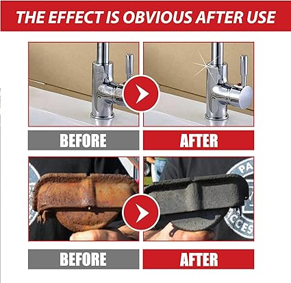 Rust paint Metallic Paint  Anti Rust Protection Coating for removing rust from metal (with brush )Steel Box - 300gm