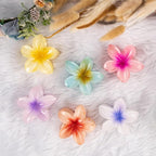 1 Pc - Flower Hair Clip Colorful Hair Band For girls &amp; Women