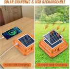 Small Solar-Powered LED Camping &amp; Outdoor Lantern With Super Long Endurance, Suitable For Tent And Emergency Use, Can Be Charged And Hung Up (Random color)